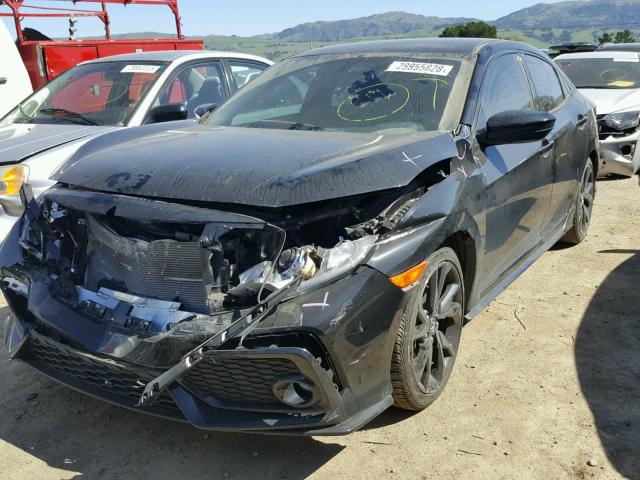 SHHFK7G42HU212173 - 2017 HONDA CIVIC SPOR BLACK photo 2