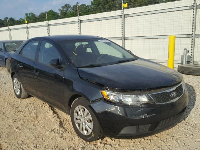 KNAFU4A28C5642850 - 2012 KIA FORTE BLACK photo 1