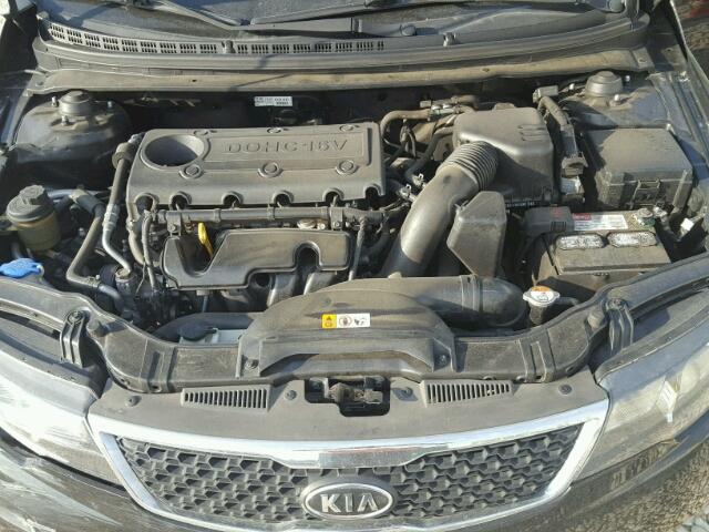 KNAFU4A28C5642850 - 2012 KIA FORTE Czarny zdjęcie 7