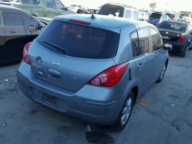 3N1BC13E89L358317 - 2009 NISSAN VERSA S SILVER photo 4