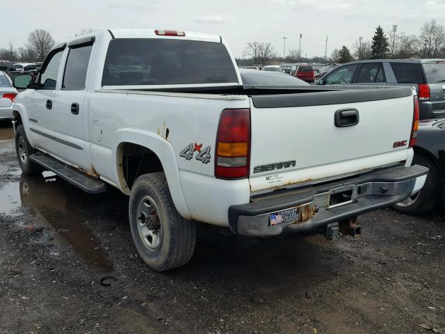 1GTHK23U83F110710 - 2003 GMC SIERRA K25 WHITE photo 3