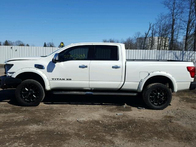 1N6BA1F46GN507873 - 2016 NISSAN TITAN XD S WHITE photo 9