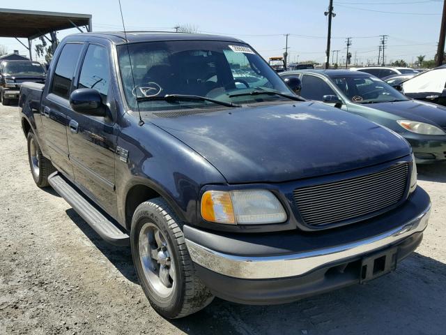 1FTRW07L41KB45991 - 2001 FORD F150 SUPER BLUE photo 1