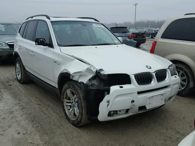 WBXPA934X6WG91144 - 2006 BMW X3 3.0I WHITE photo 1