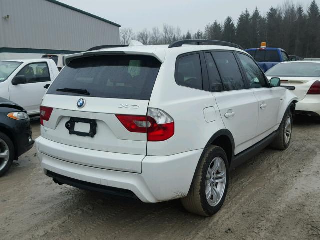 WBXPA934X6WG91144 - 2006 BMW X3 3.0I WHITE photo 4