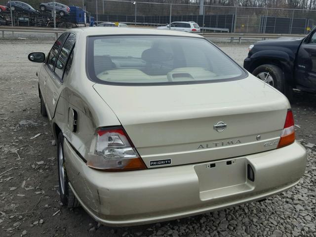 1N4DL01D0WC261751 - 1998 NISSAN ALTIMA XE YELLOW photo 3