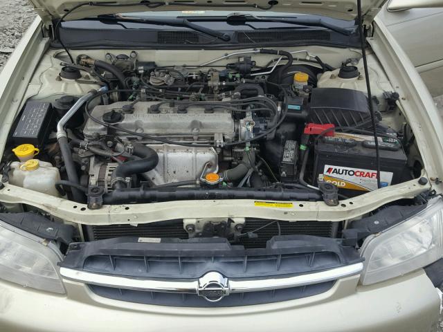 1N4DL01D0WC261751 - 1998 NISSAN ALTIMA XE YELLOW photo 7