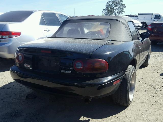 JM1NA3511N0317783 - 1992 MAZDA MX-5 MIATA BLACK photo 4