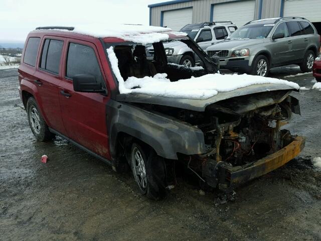 1J4NT1GA9AD676470 - 2010 JEEP PATRIOT SP RED photo 1