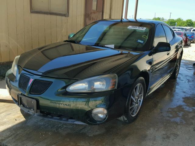 2G2WR524941156100 - 2004 PONTIAC GRAND PRIX GREEN photo 2