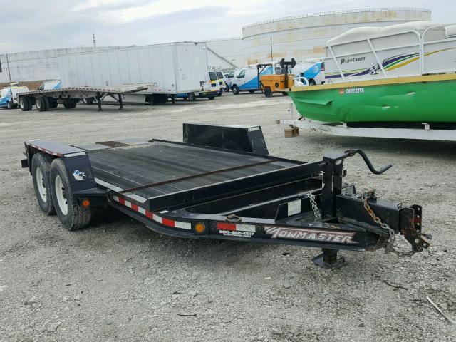 4KNTT1429DL161609 - 2013 TOWM FLAT BED BLACK photo 1