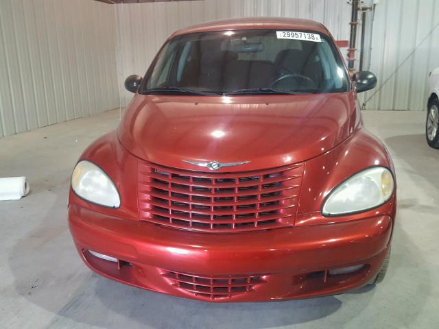 3C4FY58B83T598044 - 2003 CHRYSLER PT CRUISER RED photo 9