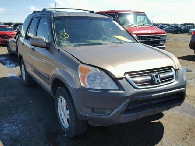 JHLRD78872C029935 - 2002 HONDA CR-V EX TAN photo 1