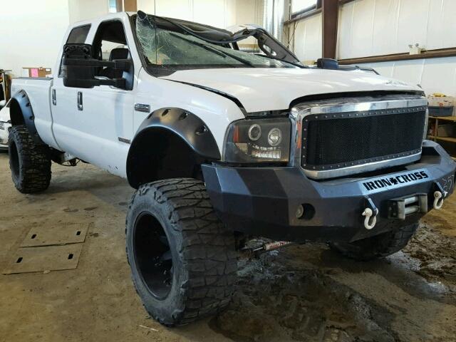 1FTWW31P36ED08135 - 2006 FORD F350 SRW S WHITE photo 1