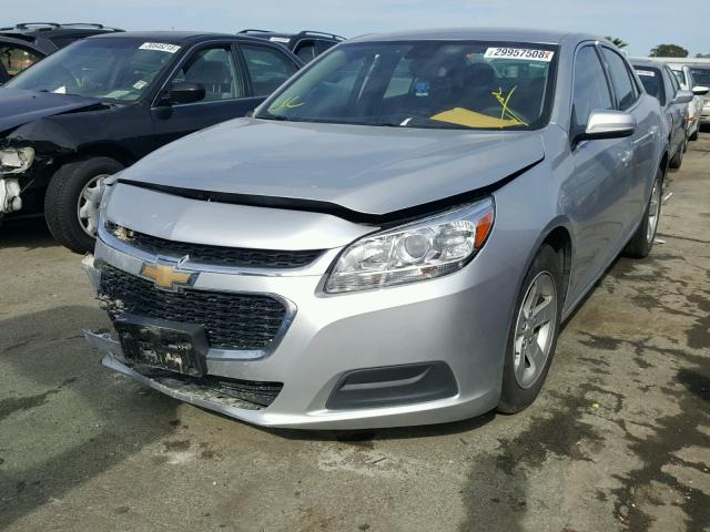 1G11C5SA4GF162454 - 2016 CHEVROLET MALIBU LIM SILVER photo 2