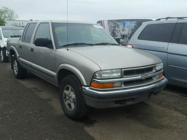 1GCDT13W52K182199 - 2002 CHEVROLET S TRUCK S1 GRAY photo 1