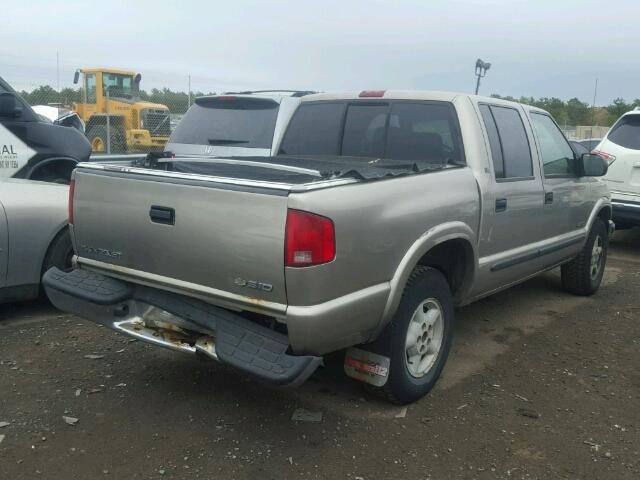 1GCDT13W52K182199 - 2002 CHEVROLET S TRUCK S1 GRAY photo 4