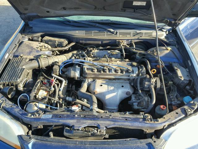 JHMCG56651C027775 - 2001 HONDA ACCORD EX BLUE photo 7