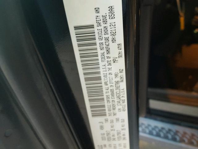 1C4AJWAG3CL202706 - 2012 JEEP WRANGLER S BLACK photo 10