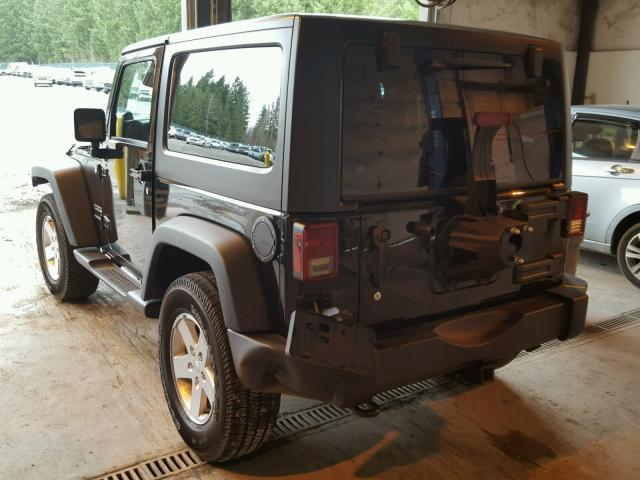 1C4AJWAG3CL202706 - 2012 JEEP WRANGLER S BLACK photo 3