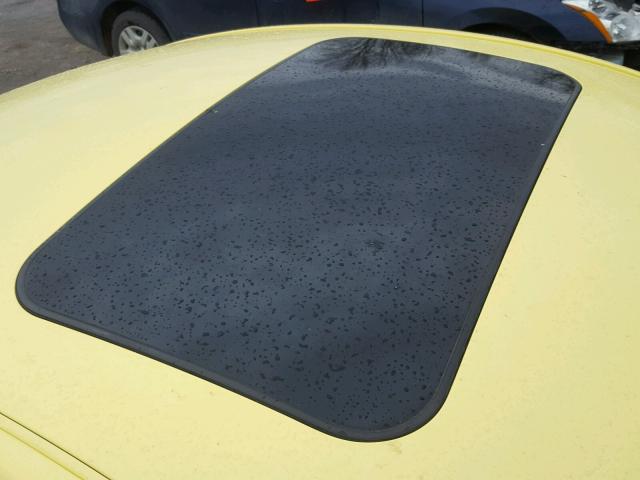 3VWCC21C2YM470562 - 2000 VOLKSWAGEN NEW BEETLE 黄色 照片 9