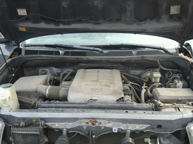 5TFBV54167X008437 - 2007 TOYOTA TUNDRA DOU BLUE photo 7