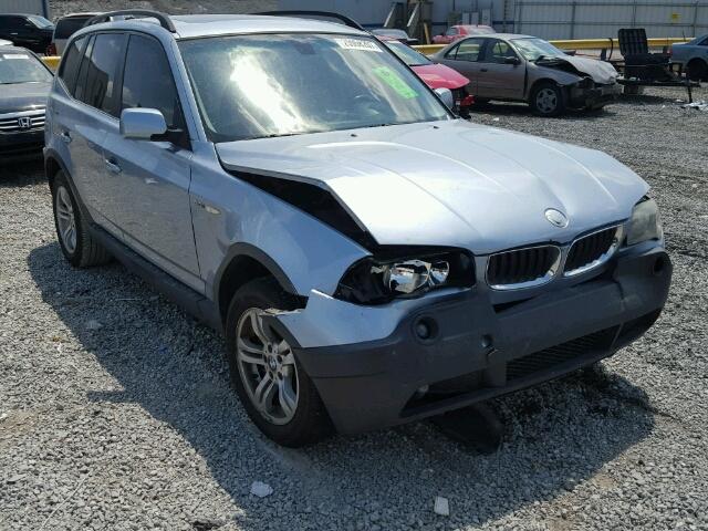 WBXPA93445WD22357 - 2005 BMW X3 3.0I TEAL photo 1