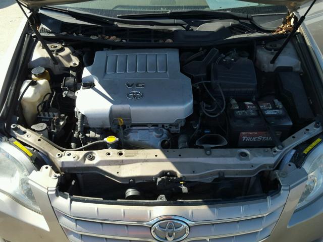 4T1BK36B96U066881 - 2006 TOYOTA AVALON XL GOLD photo 7