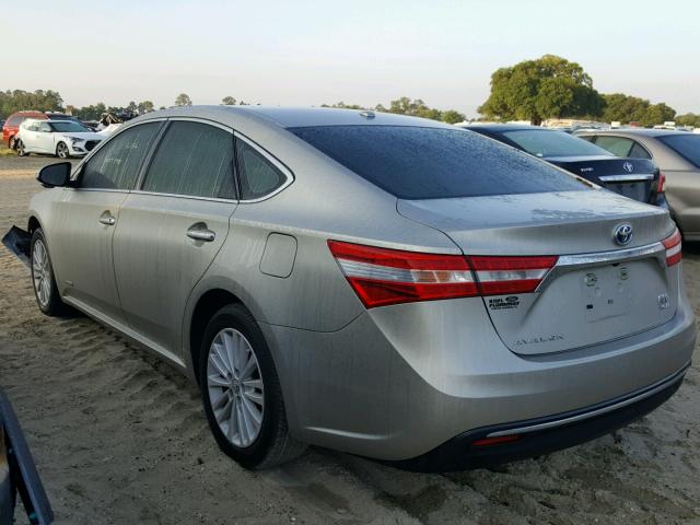 4T1BD1EB3DU014384 - 2013 TOYOTA AVALON HYB BEIGE photo 3