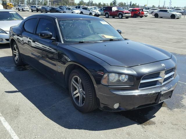 2B3KA53H46H164295 - 2006 DODGE CHARGER R/ BLACK photo 1