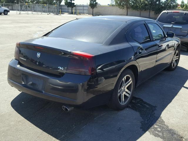 2B3KA53H46H164295 - 2006 DODGE CHARGER R/ BLACK photo 4