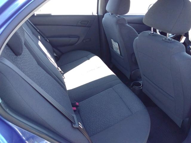 KL1TD55608B242435 - 2008 CHEVROLET AVEO BASE Կապույտ լուսանկար 6