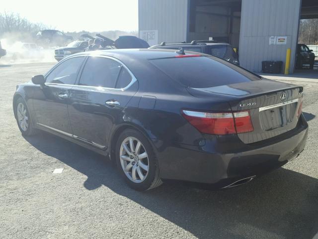 JTHGL46F575005876 - 2007 LEXUS LS 460L GRAY photo 3