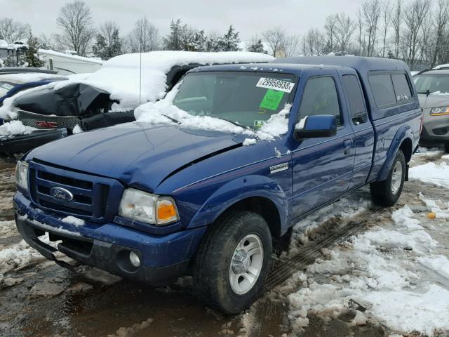 1FTKR4EE8BPA60760 - 2011 FORD RANGER SUP BLUE photo 2