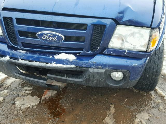 1FTKR4EE8BPA60760 - 2011 FORD RANGER SUP BLUE photo 9