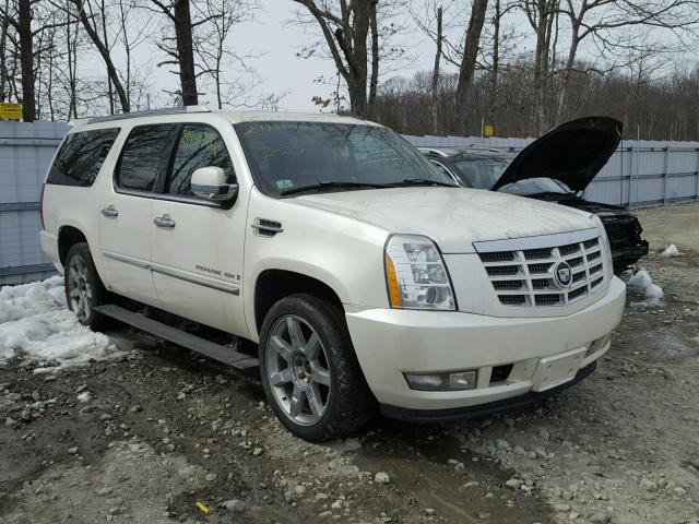 1GYFK66897R317585 - 2007 CADILLAC ESCALADE E WHITE photo 1