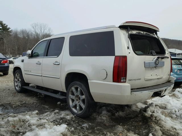 1GYFK66897R317585 - 2007 CADILLAC ESCALADE E WHITE photo 3