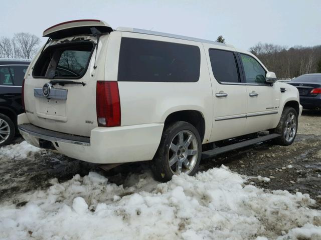 1GYFK66897R317585 - 2007 CADILLAC ESCALADE E WHITE photo 4