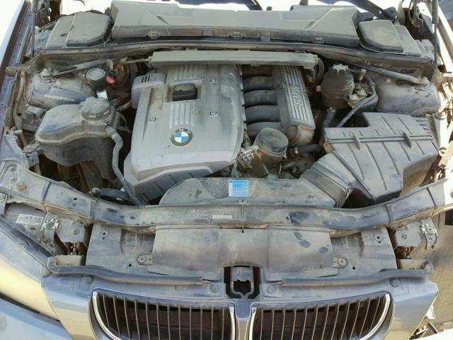 WBAVB13546PT06273 - 2006 BMW 325 I GRAY photo 7