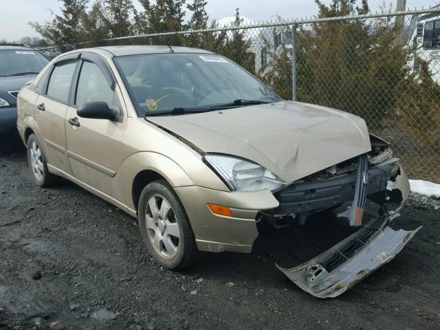 1FAFP38382W233104 - 2002 FORD FOCUS ZTS GOLD photo 1