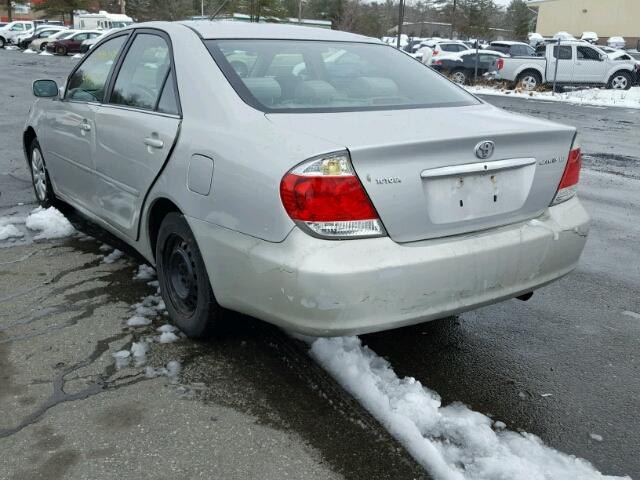 4T1BE32K26U660810 - 2006 TOYOTA CAMRY LE SILVER photo 3