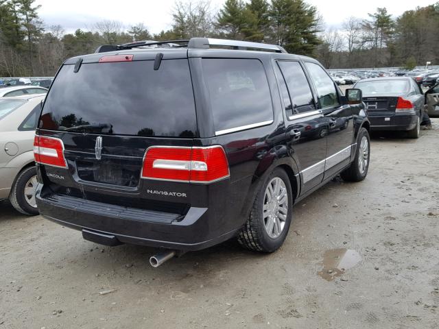 5LMFU28508LJ10060 - 2008 LINCOLN NAVIGATOR BLACK photo 4
