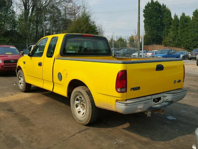 1FTRX27Z5XKB64037 - 1999 FORD F250 YELLOW photo 3