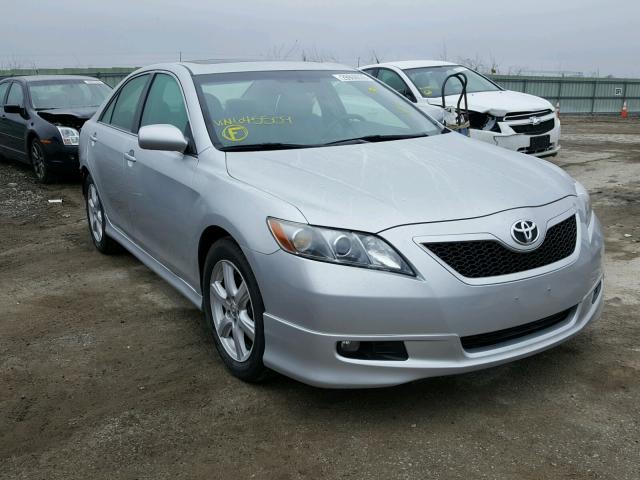 4T1BE46K57U645509 - 2007 TOYOTA CAMRY NEW SILVER photo 1