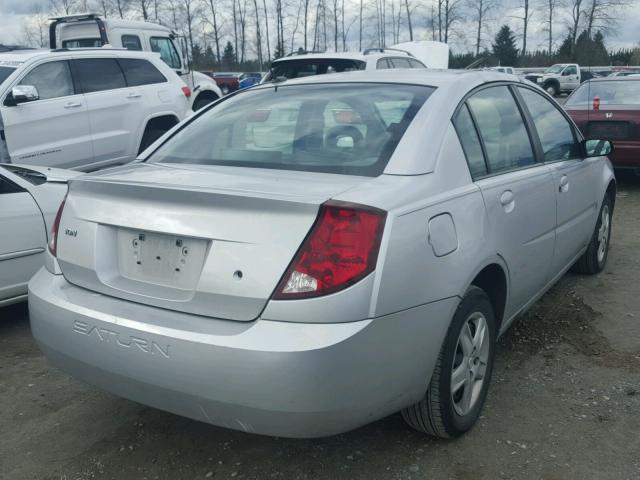 1G8AZ55F56Z147739 - 2006 SATURN ION LEVEL SILVER photo 4