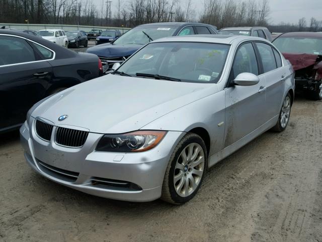 WBAVD53567A007342 - 2007 BMW 335 XI GRAY photo 2