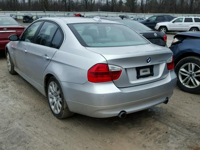 WBAVD53567A007342 - 2007 BMW 335 XI GRAY photo 3