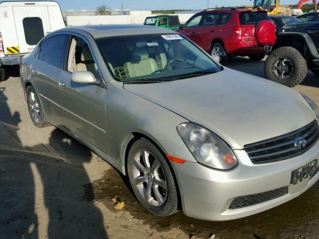 JNKCV51E15M206836 - 2005 INFINITI G35 SILVER photo 1