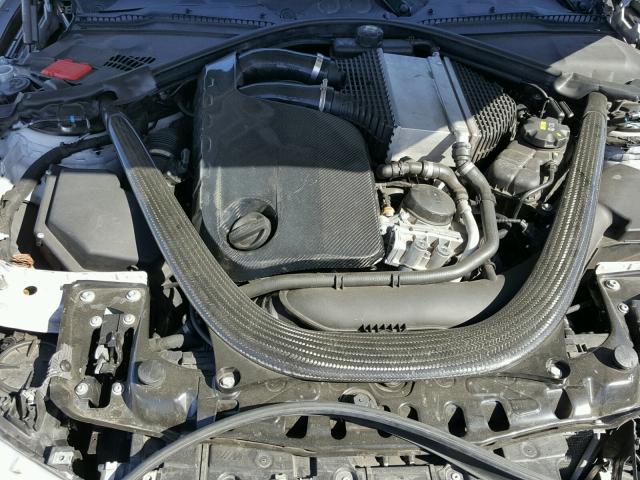 WBS3U9C59FJ968283 - 2015 BMW M4 BLUE photo 7