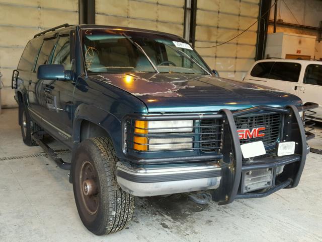 3GKGK26J8TG507639 - 1996 GMC SUBURBAN K TURQUOISE photo 1